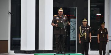 Kajati Jambi Pimpin Upacara Hari Pahlawan. FOTO: OYI