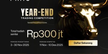 Menutup Tahun 2025, PINTU gelar Year End Trading Competition. FOTO: IST