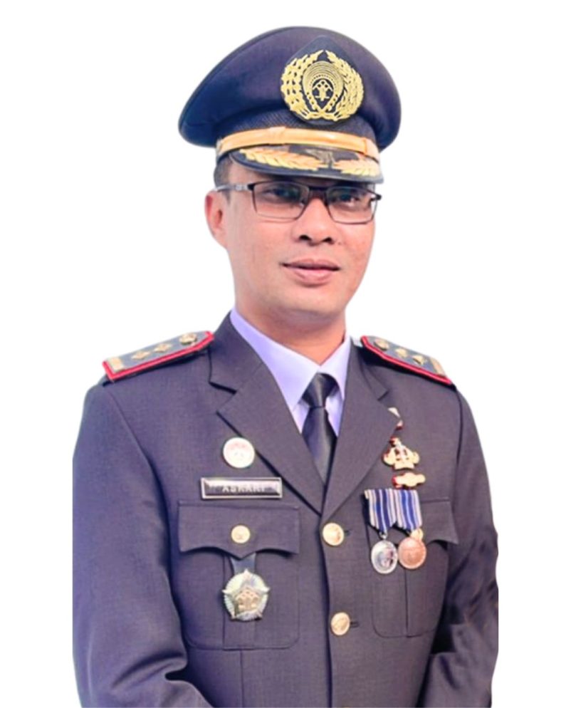 Kepala Lapas Narkotika Kelas IIB Muara Sabak, M Askari Utomo