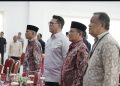 Wakil Ketua Komisi II DPRD Kota Jambi hadiri Penyerahan Bantuan Truk Sampah. FOTO: IST