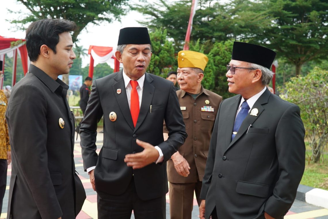 Ketua DPRD Muaro Jambi Hadiri HUT TNI. FOTO: IST