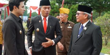 Ketua DPRD Muaro Jambi Hadiri HUT TNI. FOTO: IST