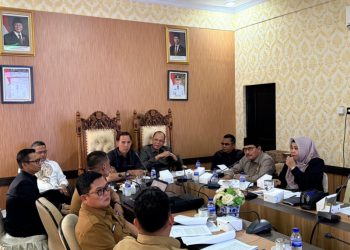 komisi III DPRD Muaro Jambi Bahas Dua Ranperda Strategis. FOTO" IST