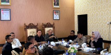 komisi III DPRD Muaro Jambi Bahas Dua Ranperda Strategis. FOTO" IST