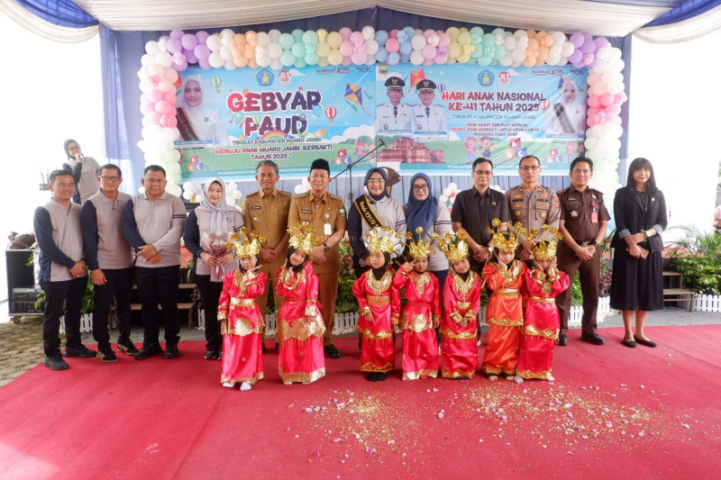 Gebyar PAUD Dihadiri Waka Wiranto. FOTO: IST