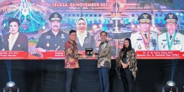 Ketua DPRD Saat Pisah Sambut Kejati Jambi. FOTO: IST