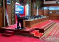 Anggota Fraksi PAN DPRD Provinsi Jambi Sampaikan Pandangan Fraksi. FOTO: IST