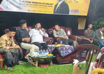 Ivan Wirata Saat Reses di Desa Mudung Darat. FOTO: OYI