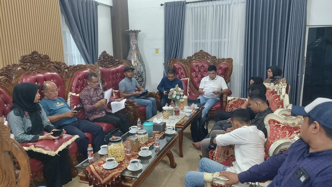 Rapat Persiapan Kejurprov Drum Band Provinsi Jambi Tahun 2025. FOTO: UCUP