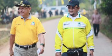 Ketua DPD I Golkar Provinsi Jambi, H Cek Endra dan Ivan Wirata