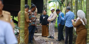 Ivan Wirata dan Komisi II DPRD Provinsi Jambi Saat Kunker ke Tanjabbar dan Tanjabtim. FOTO: UCUP