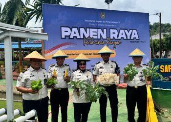 Panen Raya di Lapas Kelas IIA Jambi, FOTO: DOC LAPAS