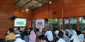 Rangkaian Acara Bukber dan Literasi media yang dihadiri komisioner KPI pusat dan daerah serta purna komisioner. FOTO: IST