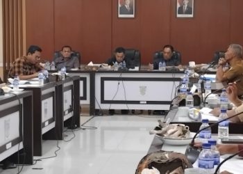 RDP DPRD Kota Jambi dan Warga Tolak Stock Pile PT SAS. FOTO: IST