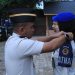 Penyematan tanda pengukuhan Satops Patnal Oleh Kanwil Ditjenpas Jambi, Irwan Rahmat Gumilar. FOTO: IST