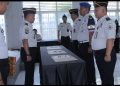 Kanwil Ditjenpas Jambi, Irwan Rahmat Gumilar Bersama Jajaran Pejabat Kanwil Saat Deklarasi Zero Halinar. FOTO: IST