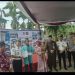 Kanwil Ditjenpas Jambi saat serah terima kunci program bantuan bedah rumah. FOTO: OYI