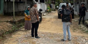 Kemas Faried Tinjau Rencana Pembangunan Jalan. FOTO: IST