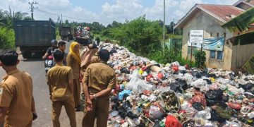 KFA Minta OPD Terkait Kaji tehnis Pembangunan Depo sampah Untuk Perbaikan Akses Jalan. FOTO: IST