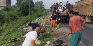 Tumpukan sampah yang dikeluhkan warga ditanggapi Ketua DPRD Kota Jambi. FOTO: IST