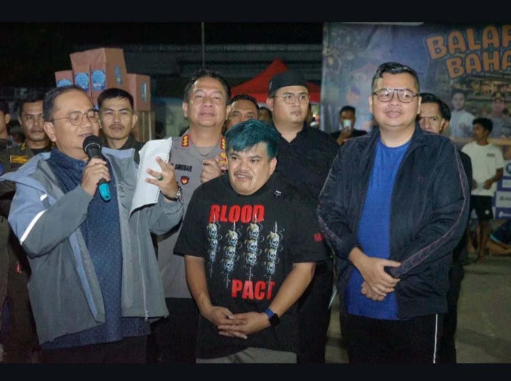 Ketua DPRD Kota Jambi di event Lomba Lari Bahagia 100 Meter. FOTO: IST