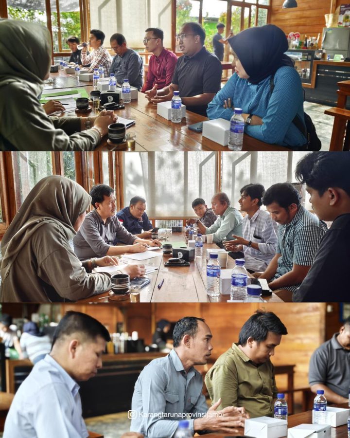 Proses rekrutmen terbuka calon anggota dan pengurus Karang Taruna Provinsi Jambi. FOTO: IST