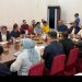 Rapat koordinasi yang dihadiri oleh Ivan Wirata serta KONI Jambi, Sekda Sudirman dan pihak SKK Migas. FOTO: UCUP