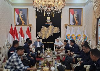Suasana Pertemuan JMSI Jambi dengan Gubernur Al Haris. FOTO: IST
