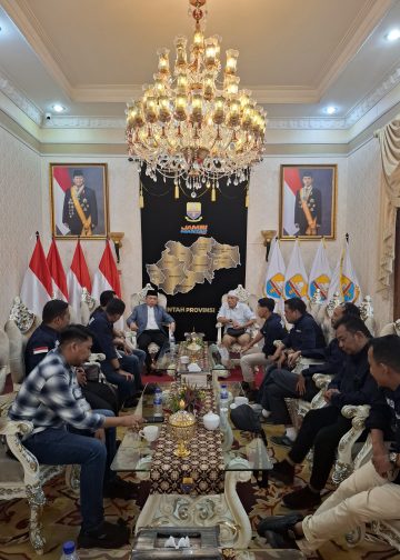 Suasana Pertemuan JMSI Jambi dengan Gubernur Al Haris. FOTO: IST