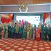 Ketua TP Sriwijaya dan Srikandi TP Sriwijaya Jambi resmi dilantik dan siap memberikan kontribusi untuk pembangunan Jambi. FOTO: RSD