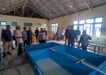 Perwakilan Pertamina EP Jambi dan kelompok penerima manfaat saat studi banding. FOTO: IST