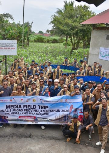 Field Trip FJM dan SKK Migas. FOTO: IST