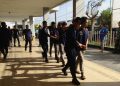 Perpindahan kloter pertama warga binaan Lapas Kelas IIA Jambi ke lokasi terbaru. FOTO: OYI