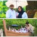 Ivan Wirata saat mengunjungi Candi Muaro Jambi sebagai salah satu lokasi wisata dan cagar budaya . FOTO: UCUP