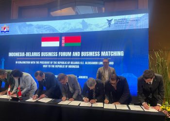 Indonesia dan Belarus menandatangani MoU kerjasama bisnis baru. FOTO: IST