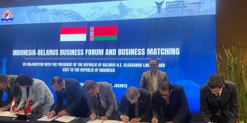 Indonesia dan Belarus menandatangani MoU kerjasama bisnis baru. FOTO: IST