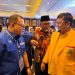 Sekretaris DPD Golkar Provinsi Jambi Ivan Wirata hadir pada Musda ke V Partai Demokrat Jambi. FOTO: UCUP
