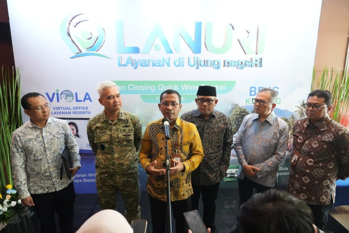 BPJS kesehatan luncurkan Viola dan Lanuri untuk layani masyakarat hingga pelosok negeri. FOTO: IST