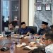 Ivan Wirata, Sekda Sudirman dan Wali Kota Jambi saat dialog membahas upaya peningkatan pajak opsen. FOTO: IST