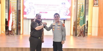 Sinergi antara Kejati dan Polda Jambi untuk penegakan KUHP dan KUHAP di Jambi. FOTO: IST
