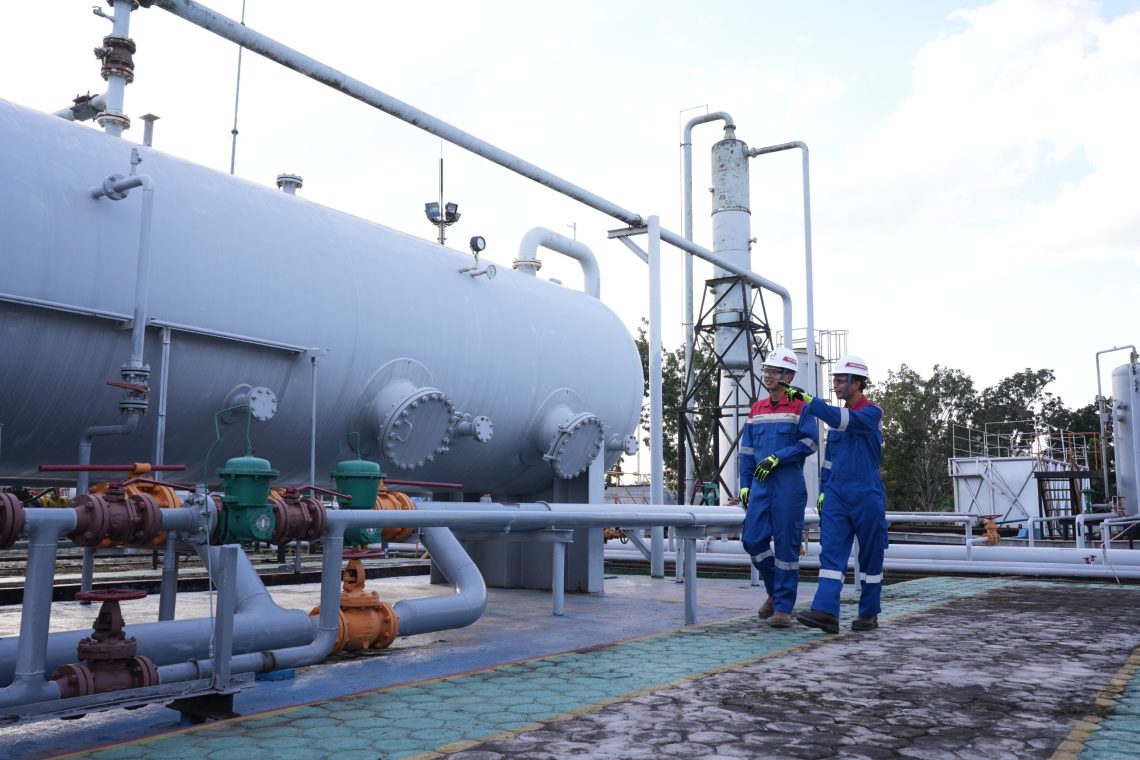 Keberhasilan monetisasi gas Lapangan Sengeti menjadi tonggak kebangkitan penjualan gas Pertamina EP di Jambi setelah hampir satu dekade sekaligus membuka jalan pengembangan potensi stranded gas untuk mendukung ketahanan energi nasional. FOTO: IST