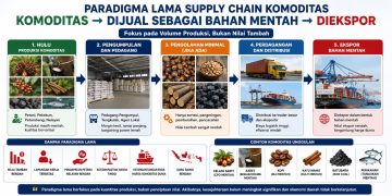 Paradigma lama dimana kebiasaan menjual bahan mentah selayaknya dirubah agar bernilai investasi tinggi. FOTO: IST
