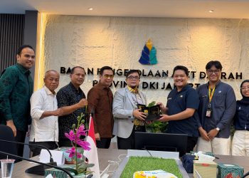 Komisi II DPRD Provinsi Jambi mengunjungi Badan Pengelolaan Aset Daerah DKI Jakarta belajar terkait pengelolaan aset. FOTO: UCUP