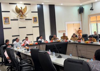 Banggar DPRD dan TAPD Pemprov Jambi Capai kesepakatan untuk tunda penggunaan Rp 57 M di APBD perubahan. FOTO: UCUP