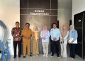 KemenHAM Jambi mengunjungi Kabid PPA Batang Hari terkait dugaan TPPO. FOTO: IST