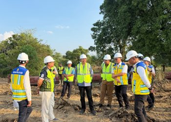 Komitmen Anggota Komisi V DPR RI Edi Purwanto Tinjau Infrastruktur Strategis di Jambi. FOTO: IST
