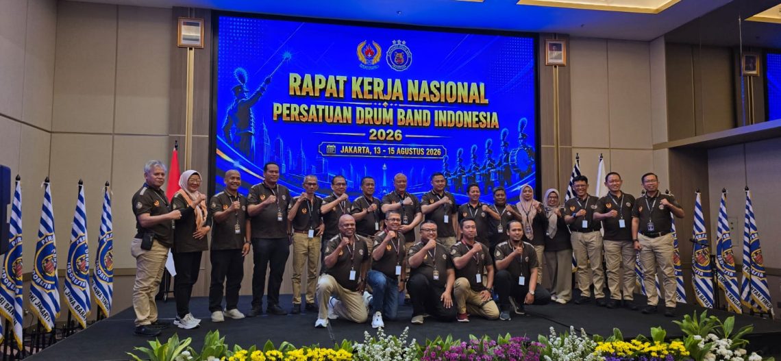 Pengprov PDBI Jambi saat mengikuti Rakernas di Jakarta. FOTO: IST