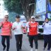 Pembukaan fun walk Ditjenpas Jambi dalam rangka HUT RI ke 81. FOTO: IST
