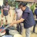 Penyaluran air bersih bagi warga Desa puding Kumpeh Muaro Jambi oleh PNKT. FOTO: OYI