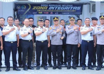 Perkuat Sinergi Keamanan, Kakanwil Ditjenpas Jambi Sambut Audiensi Kapolresta. FOTO: IST